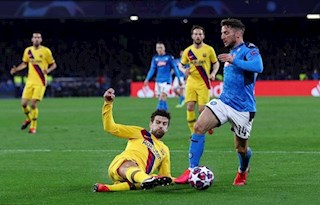 Cơ hội vào tứ kết C1 của Barca và Napoli là 50-50
