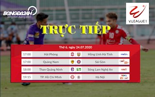 Trực tiếp V.League 2020 hôm nay 24/7 (Link VTV, VTC, BDTV)