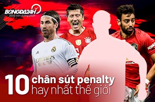10 chân sút penalty hay nhất thế giới: Số 1 ai cũng biết, số 2 vô danh, Fernandes chỉ xếp thứ 5…