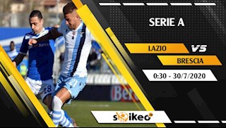 Nhận định bóng đá Lazio vs Brescia 0h30 ngày 30/7 (Serie A 2019/20)