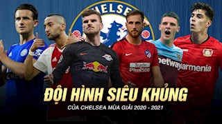 VIDEO: Siêu đội hình Chelsea 2020/21: Timo Werner dẫn dắt hàng công