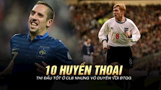 VIDEO: Những cầu thủ là huyền thoại ở CLB song vô duyên với ĐTQG