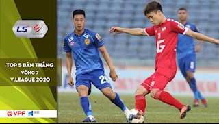 Video Top 5 bàn thắng đẹp nhất vòng 7 V.League 2020 vừa qua