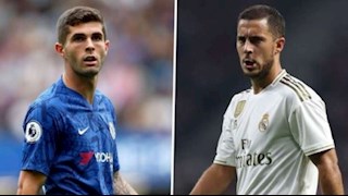 Christian Pulisic phản ứng bất ngờ khi được so sánh với Eden Hazard
