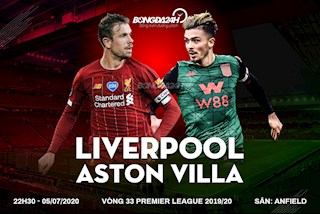 Nhận định Liverpool vs Aston Villa (22h30 ngày 5/7, Premier League 2019/20): Mệt quá thân ta này!