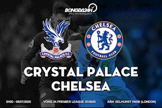 Nhận định Crystal Palace vs Chelsea (00h00 ngày 8/7): “Kho điểm” đón chào The Blues