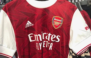 NHM mê mẩn với mẫu áo sân nhà của Arsenal mùa tới