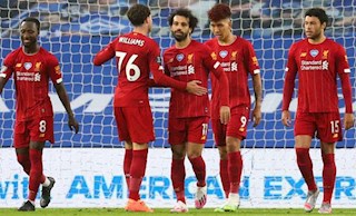 Thống kê Brighton 1-3 Liverpool: Giải hạn nơi đất khách