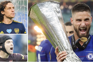 Luiz, Giroud và những ngôi sao từng khoác áo cả Chelsea lẫn Arsenal