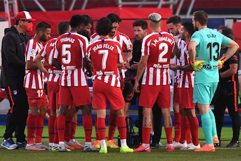 Xác nhận danh tính 2 ca nhiễm Covid của Atletico