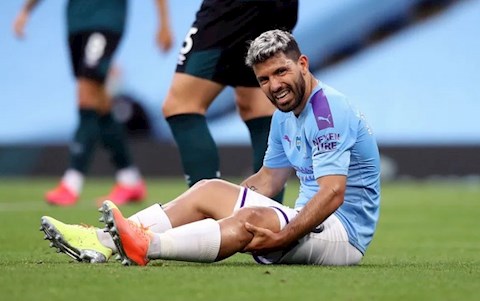 Chân sút chủ lực của Man City không kịp bình phục để dự C1