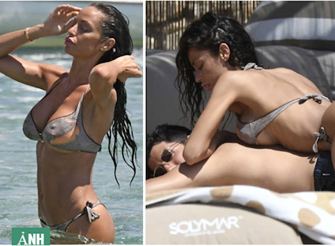 Bạn gái cũ của Balotelli mặc bikini nhỏ xíu say đắm bên tình mới