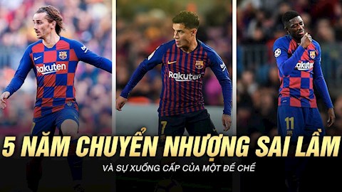 VIDEO: Barcelona 2-8 Bayern: 5 năm chuyển nhượng sai lầm và sự xuống cấp của Đế chế