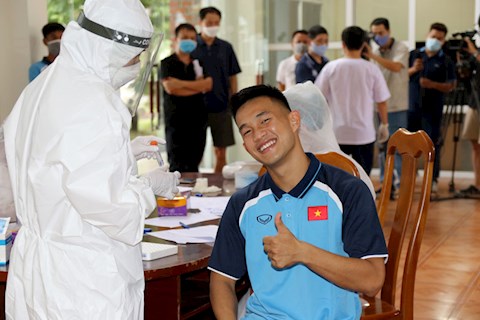 U22 Việt Nam thực hiện kiểm tra y tế trong ngày hội quân