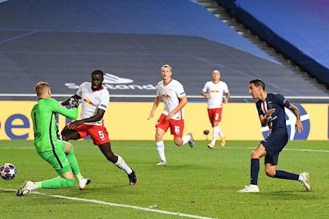 Những con số khó tin về màn trình diễn của Di Maria trước RB Leipzig
