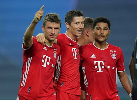 Bayern vượt qua Real và Liverpool, chỉ thua duy nhất Barca