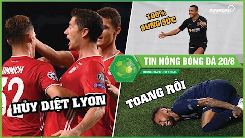 Tin nóng bóng đá 20/8: Bayern thăng hoa, hẹn PSG tại CK C1; Neymar nguy cơ bị cấm thi đấu