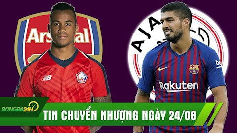 TIN CHUYỂN NHƯỢNG 24/8: Pháp Thủ cướp Siêu Trung Vệ từ tay Man United, Barca biến Suarez thành vật tế thần