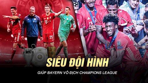 VIDEO: Siêu đội hình ngôi sao đưa Bayern Munich lên đỉnh cao Châu Âu
