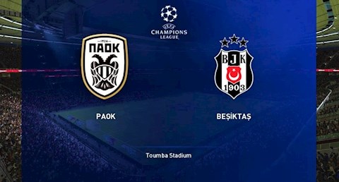 Nhận định bóng đá PAOK vs Besiktas 1h00 ngày 26/8 (Champions League 2020/21)