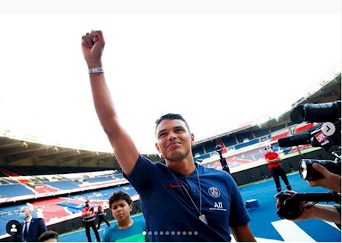 Thiago Silva viết tâm thư chia tay PSG, ký hợp đồng với Chelsea vào hôm nay