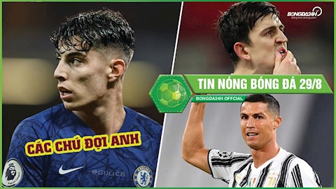 TIN NÓNG BÓNG ĐÁ 29/8: Sau Silva Chelsea chuẩn bị công bố bom tấn Kai Havertz, Ronaldo chốt tương lai với Juventus