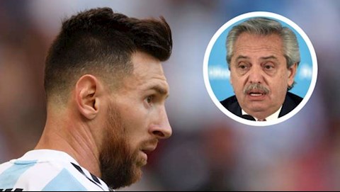 Tổng thống Argentina bất ngờ gửi thông điệp tới Lionel Messi