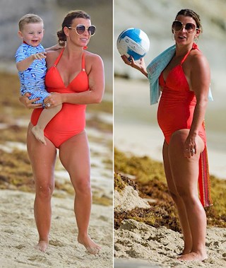 Vợ Wayne Rooney lại mang bầu?