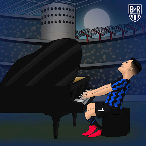 Biếm họa: Alexis Sanchez rời MU để sang Inter... chơi đàn