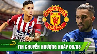 TIN CHUYỂN NHƯỢNG 6/8: MU chiêu mộ “Cơn lốc đường biên” , James gia nhập Atletico với giá rẻ bất ngờ