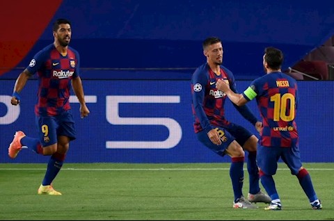Barca vào tứ kết Champions League: Đâu khó, có Messi!