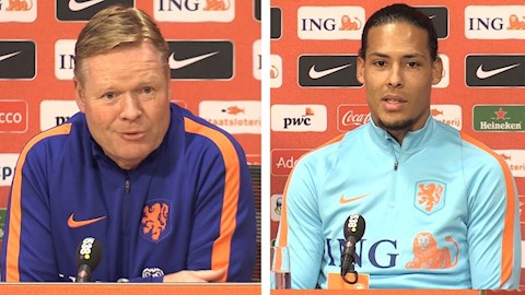 Virgil van Dijk lên tiếng về HLV cũ, HLV mới của ĐT Hà Lan