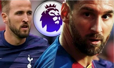 Harry Kane thở phào khi Messi không tới Ngoại hạng Anh