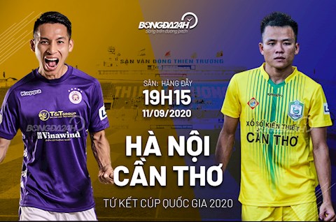 Nhận định Hà Nội vs Cần Thơ, 19h15 ngày 11/9: Khó cản nổi Nhà vua?