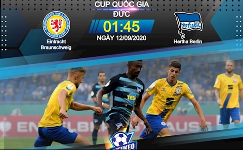 Nhận định bóng đá Braunschweig vs Hertha Berlin 1h45 ngày 12/9 (Cúp quốc gia Đức 2020/21(