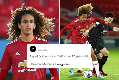 Thần đồng tỏa sáng, MU hủy diệt đối thủ 6-0