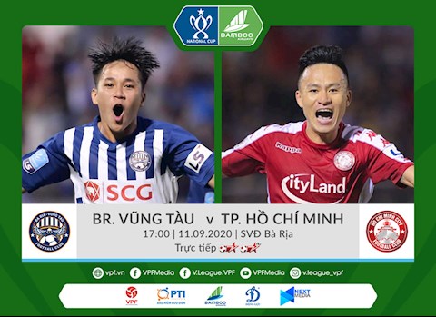 Trực tiếp Vũng Tàu vs TP Hồ Chí Minh Cúp quốc gia BĐTV