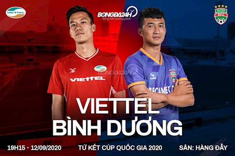 Đè bẹp Bình Dương, Viettel hùng dũng bước vào bán kết Cúp quốc gia 2020