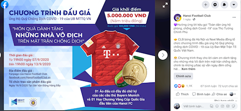 Công ty Asanzo tham gia đấu giá ủng hộ phòng, chống dịch Covid-19