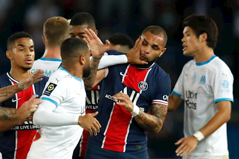 Toàn cảnh vụ ẩu đả dẫn đến 5 thẻ đỏ trận PSG vs Marseille