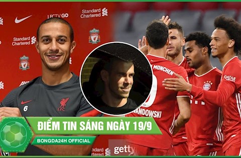ĐIỂM TIN SÁNG 19/9: Sane giúp Bayern vùi dập Schalke vòng mở màn; Bale sắp ra mắt Tottenham