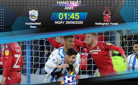 Nhận định bóng đá Huddersfield vs Nottingham 1h45 ngày 26/9 (Hạng Nhất Anh 2020/21)