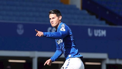 Tỏa sáng ở Everton, James Rodriguez đá xéo HLV Zidane
