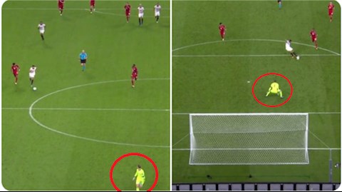 Khủng khiếp: Manuel Neuer chạy 50m về cứu thua cho Bayern Munich
