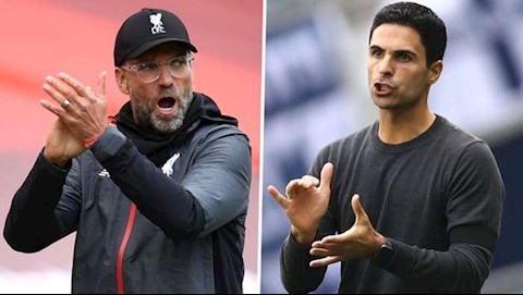 Klopp dành lời khen đặc biệt cho Arteta trước đại chiến