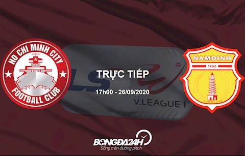 Trực tiếp bóng đá TP Hồ Chí Minh vs Nam Định ở kênh nào ?