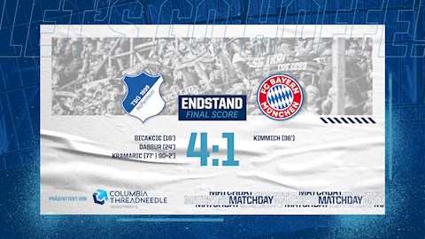 Video tổng hợp: Hoffenheim 4-1 Bayern Munich (Vòng 2 Bundesliga 2020/21)