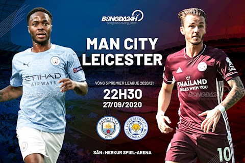 Nhận định Man City vs Leicester (22h30 ngày 27/9): Bóc tách chân, giả