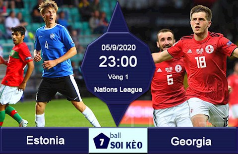 Nhận định bóng đá Estonia vs Georgia 23h00 ngày 5/9 (UEFA Nations League 2020/21)