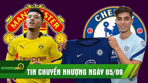 TIN CHUYỂN NHƯỢNG 5/9: Kai Havertz chính thức gia nhập Chelsea; MU chốt lương với Sancho